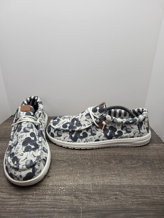 NEW Hey Dude Mickey Mouse Disney Print Wally Shoes Sz 13 B Grade main image 5